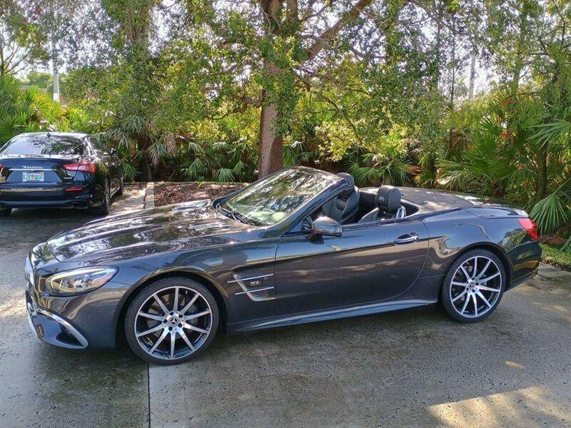 used 2020 Mercedes-Benz SL 450 car, priced at $49,400