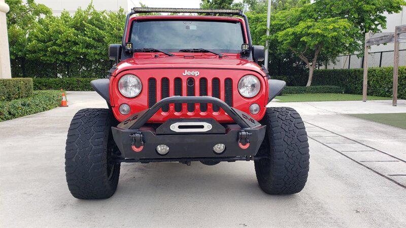 used 2017 Jeep Wrangler Unlimited car, priced at $26,400