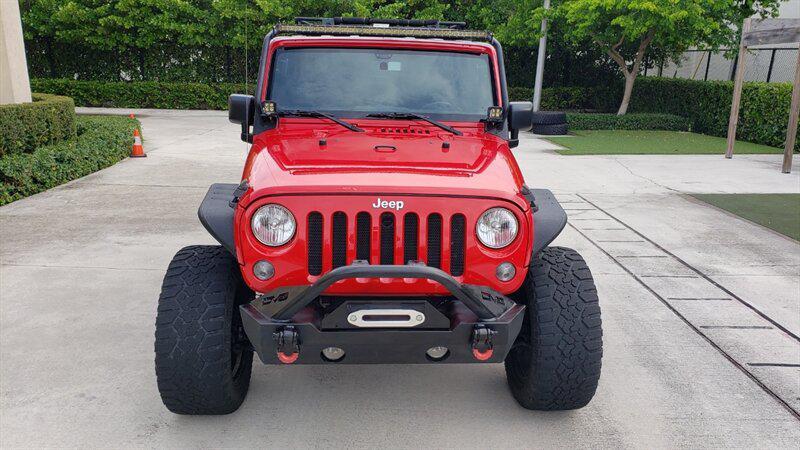 used 2017 Jeep Wrangler Unlimited car, priced at $26,400