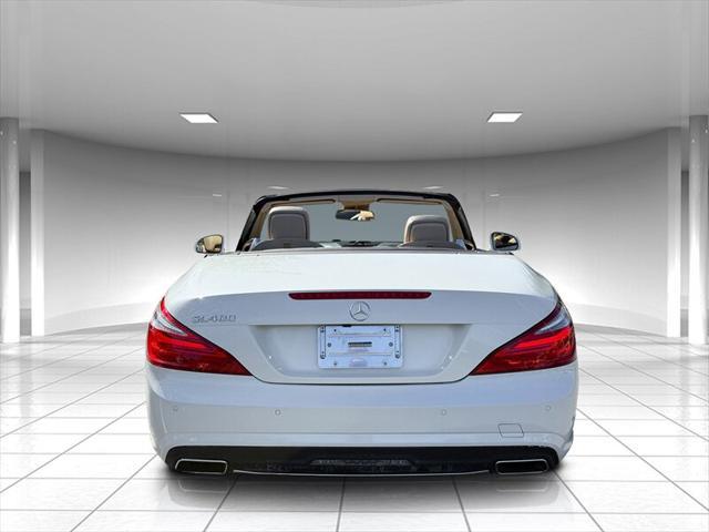 used 2015 Mercedes-Benz SL-Class car, priced at $35,400