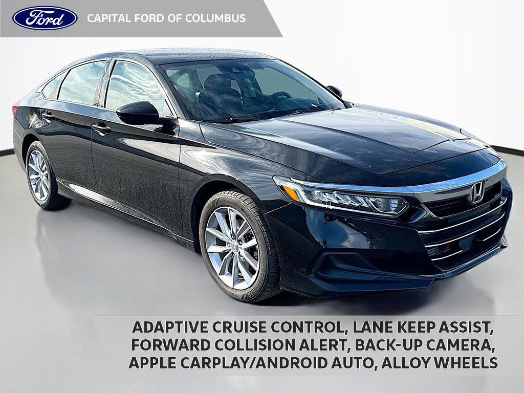 used 2021 Honda Accord car, priced at $16,290