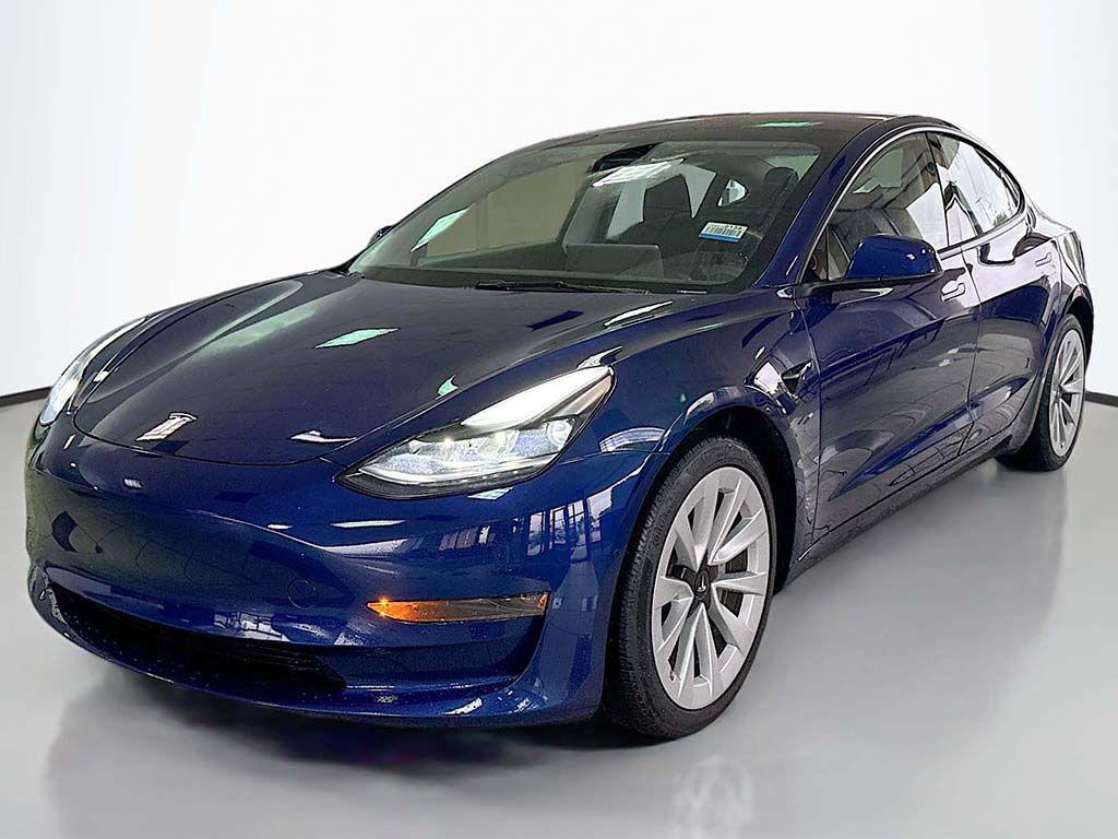 used 2022 Tesla Model 3 car, priced at $21,690