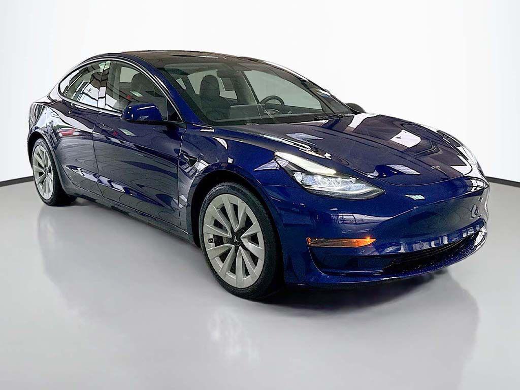 used 2022 Tesla Model 3 car, priced at $21,690