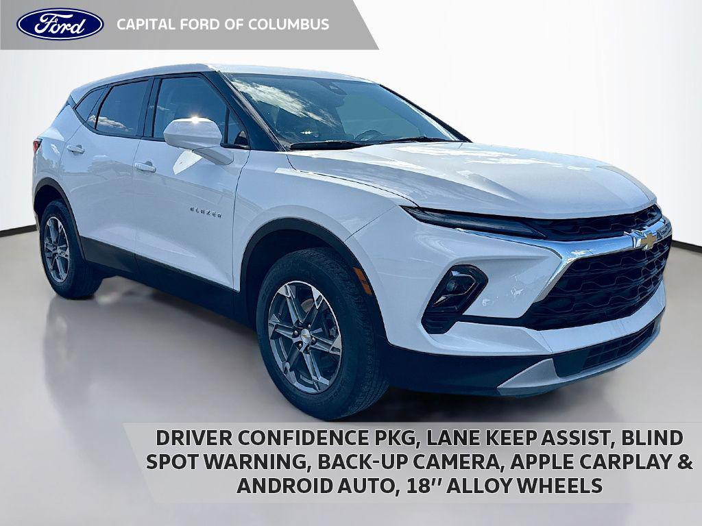 used 2023 Chevrolet Blazer car, priced at $21,490