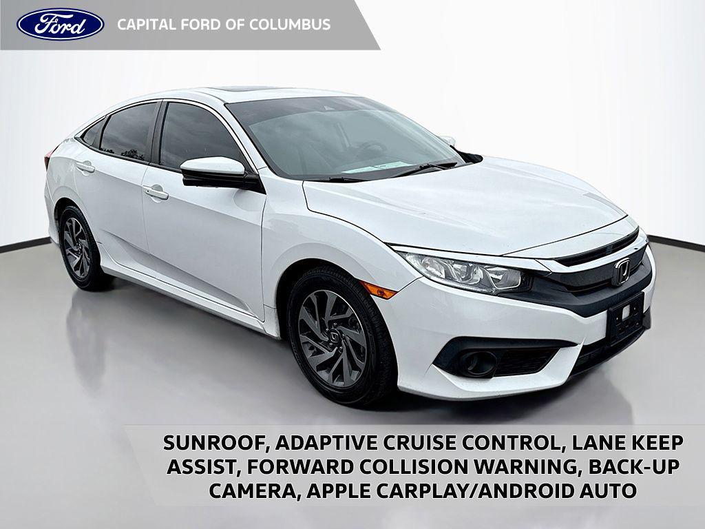 used 2016 Honda Civic car, priced at $14,390