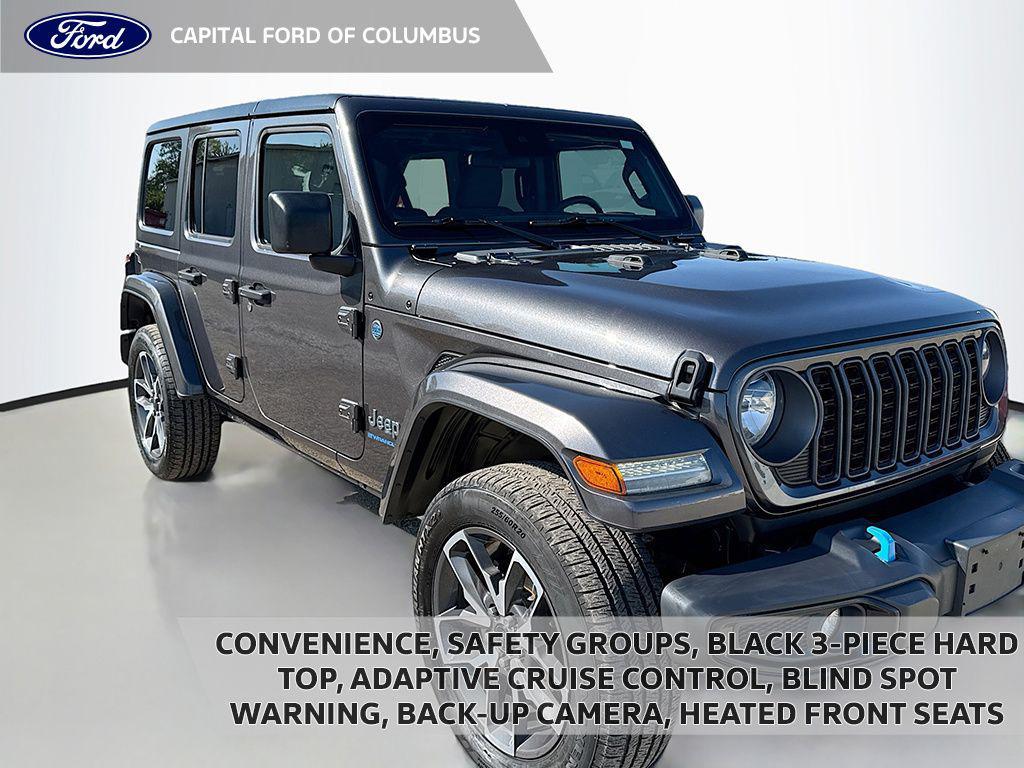 used 2024 Jeep Wrangler 4xe car, priced at $31,990