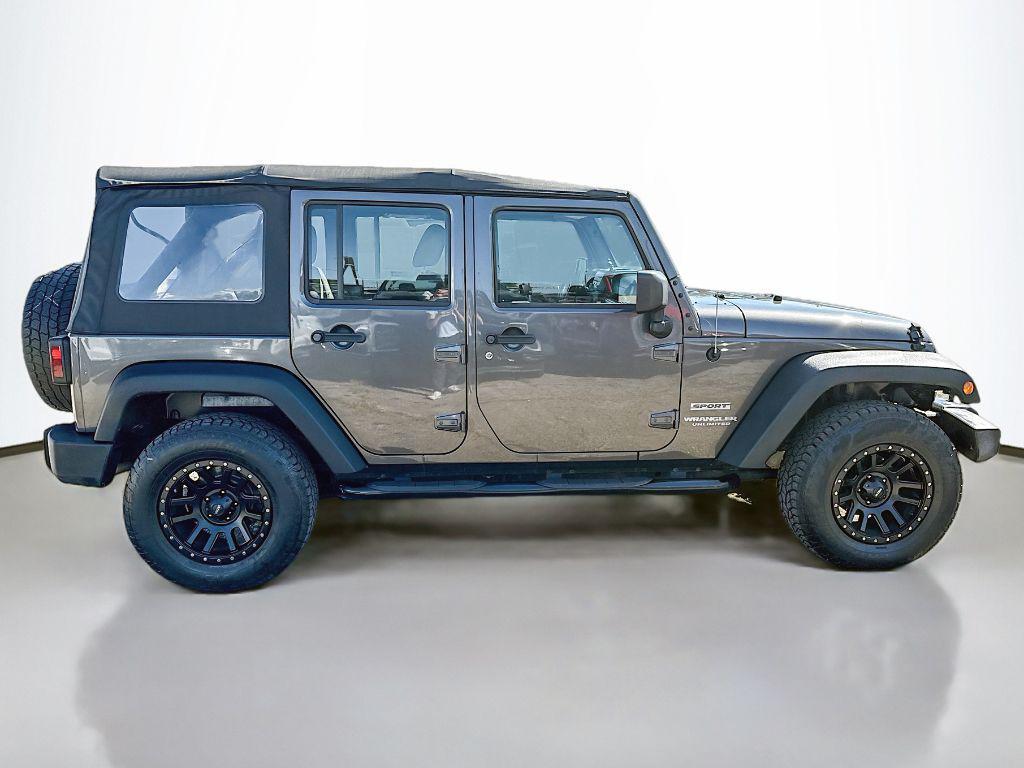 used 2017 Jeep Wrangler Unlimited car, priced at $17,490