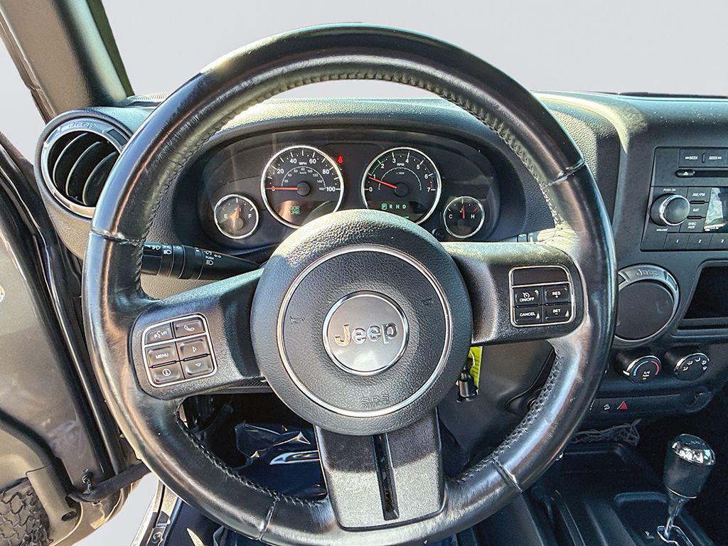 used 2017 Jeep Wrangler Unlimited car, priced at $17,490