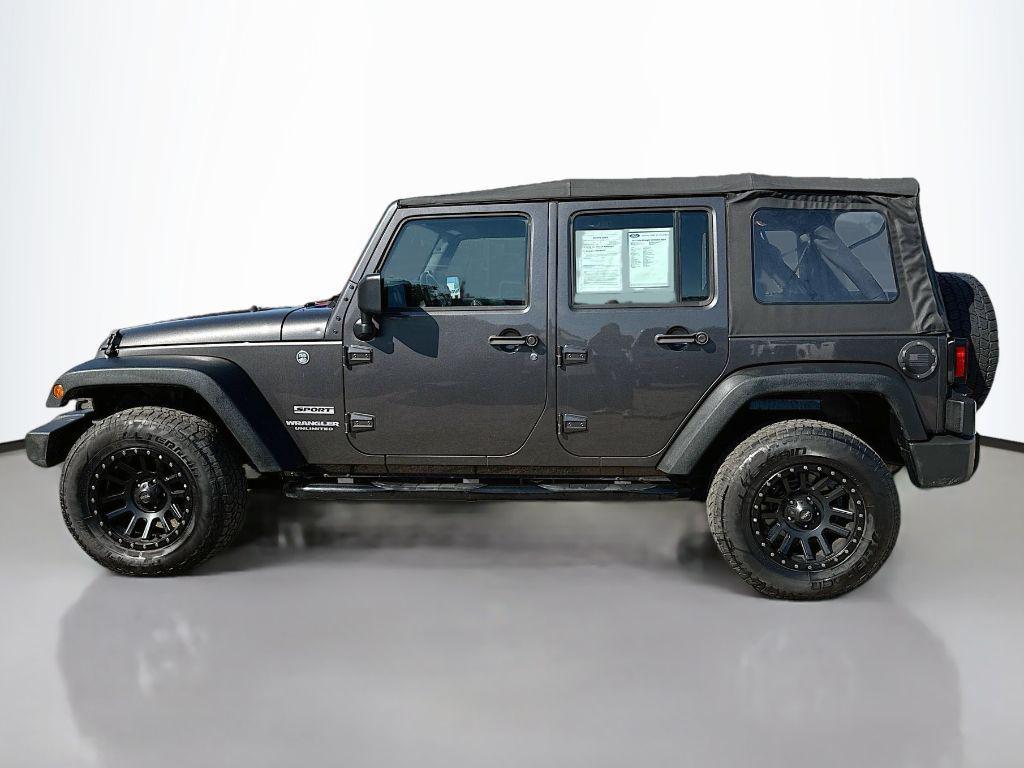 used 2017 Jeep Wrangler Unlimited car, priced at $17,490