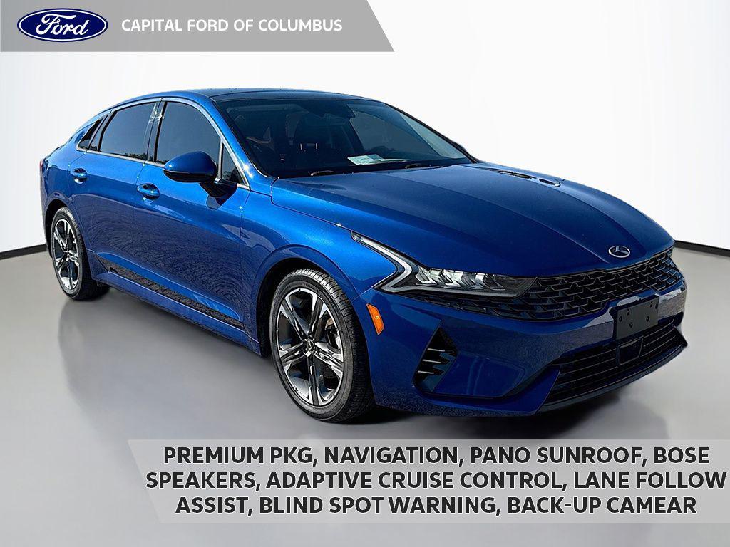 used 2021 Kia K5 car, priced at $18,390