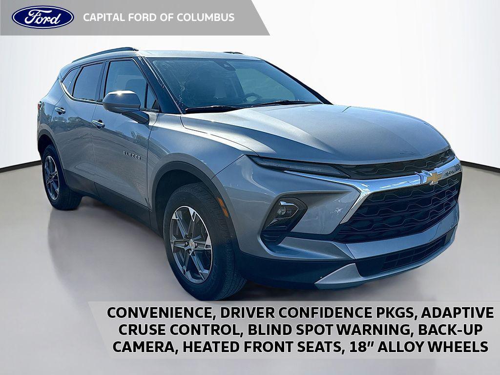 used 2023 Chevrolet Blazer car, priced at $23,990