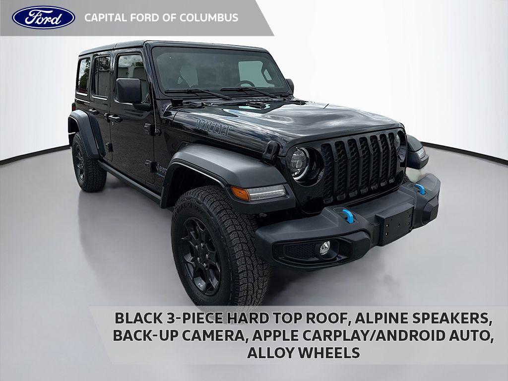 used 2023 Jeep Wrangler 4xe car, priced at $26,990