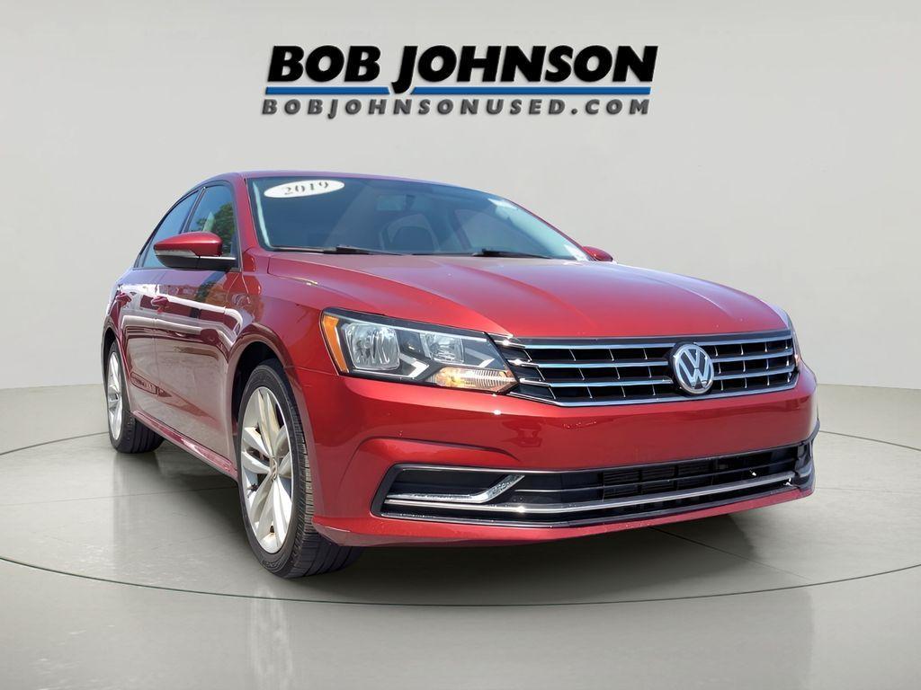 used 2019 Volkswagen Passat car, priced at $13,053