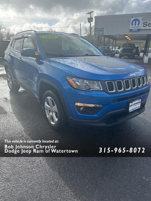 used 2018 Jeep Compass car, priced at $17,221