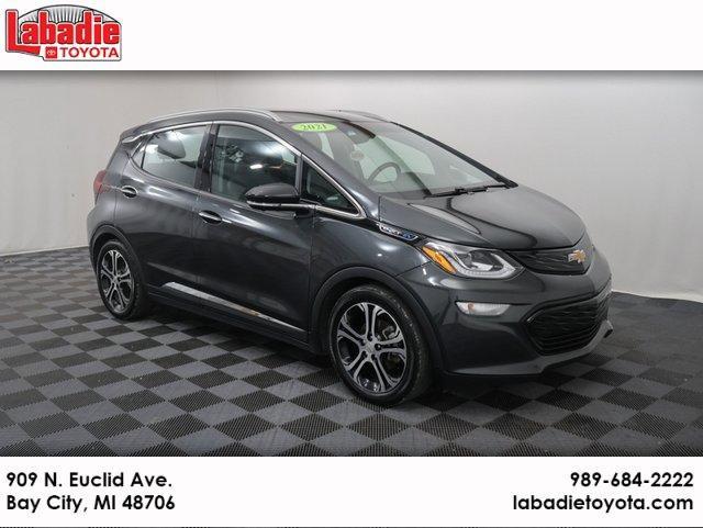 used 2021 Chevrolet Bolt EV car, priced at $14,794
