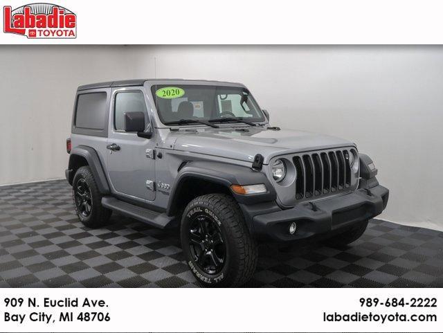 used 2020 Jeep Wrangler car, priced at $21,996