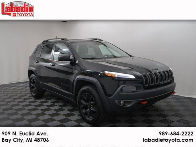 used 2018 Jeep Cherokee car, priced at $16,111