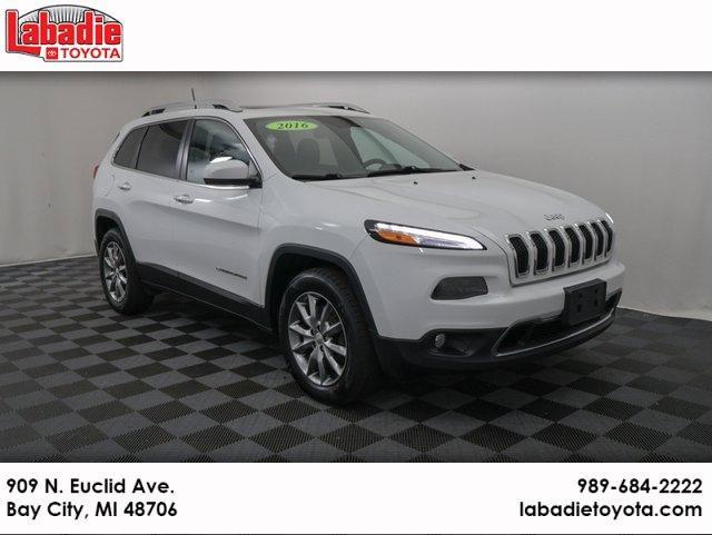 used 2017 Jeep Cherokee car, priced at $15,411