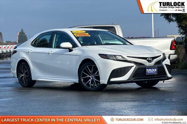 used 2021 Toyota Camry car, priced at $22,969