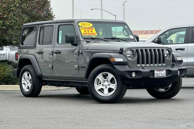 used 2023 Jeep Wrangler car, priced at $36,000