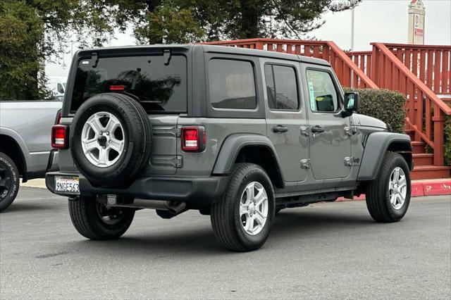 used 2023 Jeep Wrangler car, priced at $36,000