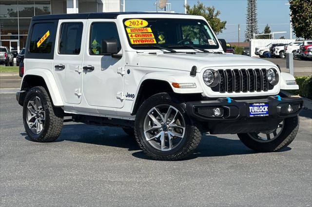 used 2024 Jeep Wrangler 4xe car, priced at $35,887