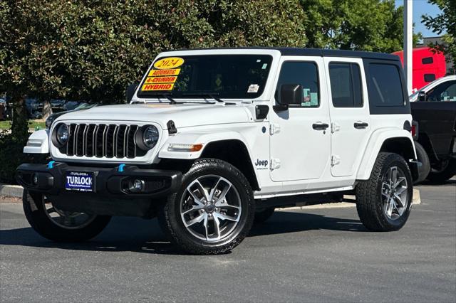 used 2024 Jeep Wrangler 4xe car, priced at $35,887