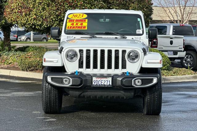 used 2023 Jeep Wrangler 4xe car, priced at $33,995