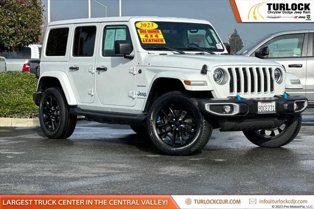 used 2023 Jeep Wrangler 4xe car, priced at $33,995