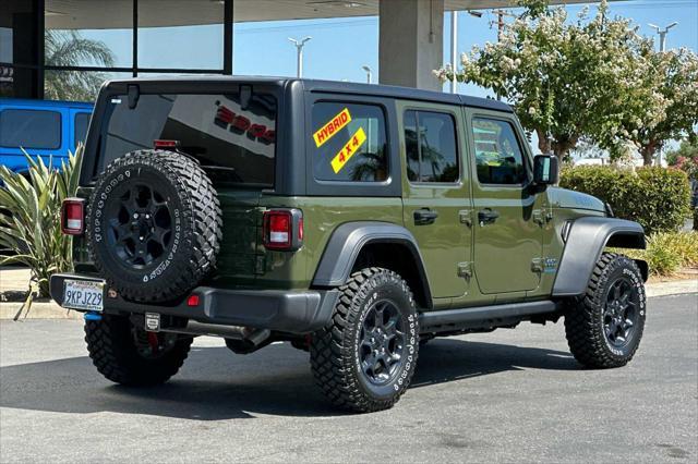 used 2023 Jeep Wrangler 4xe car, priced at $45,499