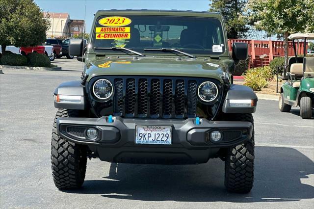 used 2023 Jeep Wrangler 4xe car, priced at $45,489