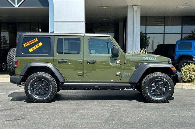 used 2023 Jeep Wrangler 4xe car, priced at $45,489