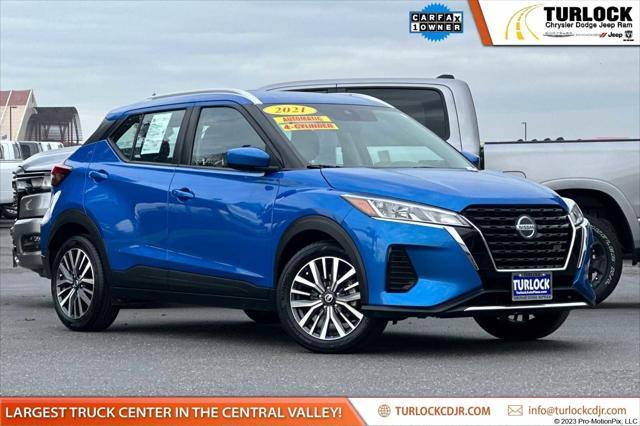 used 2021 Nissan Kicks car, priced at $15,498