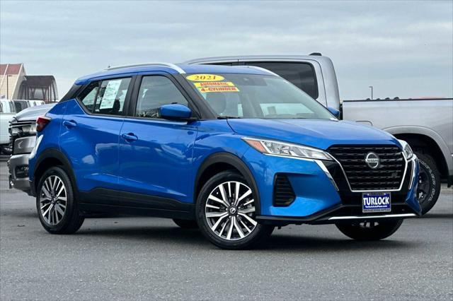 used 2021 Nissan Kicks car, priced at $15,498