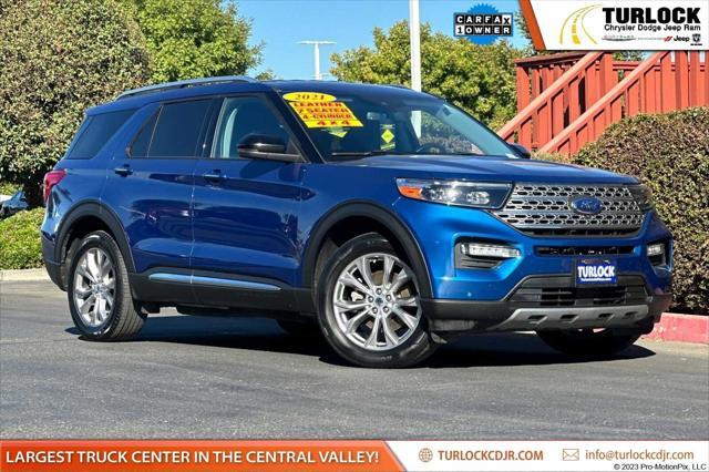 used 2021 Ford Explorer car, priced at $27,985