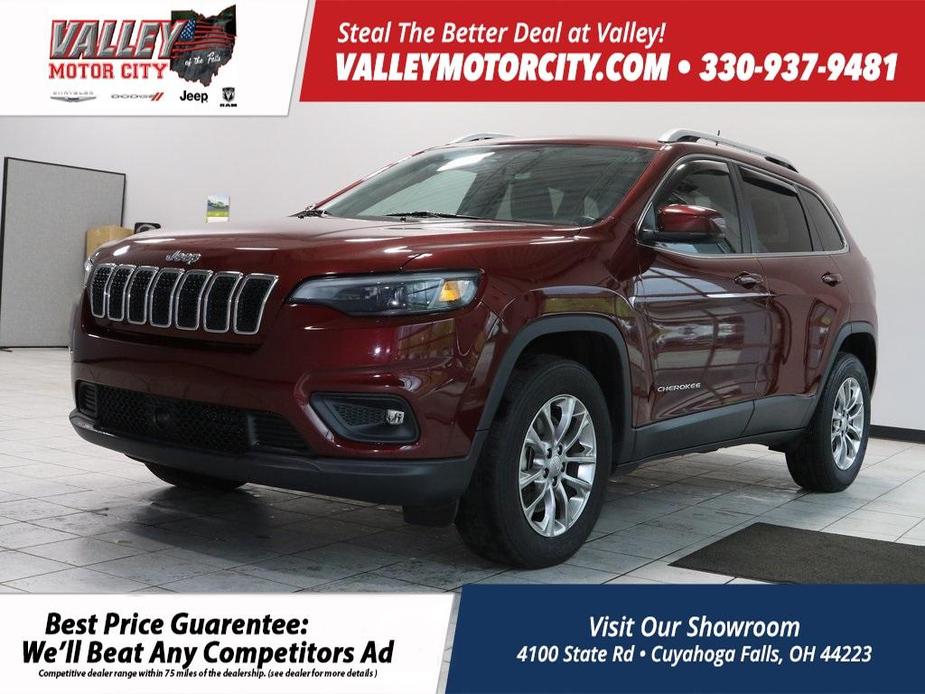 used 2021 Jeep Cherokee car, priced at $23,523
