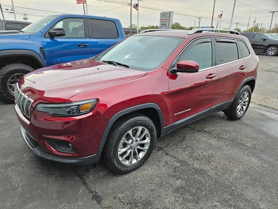 used 2021 Jeep Cherokee car, priced at $24,620