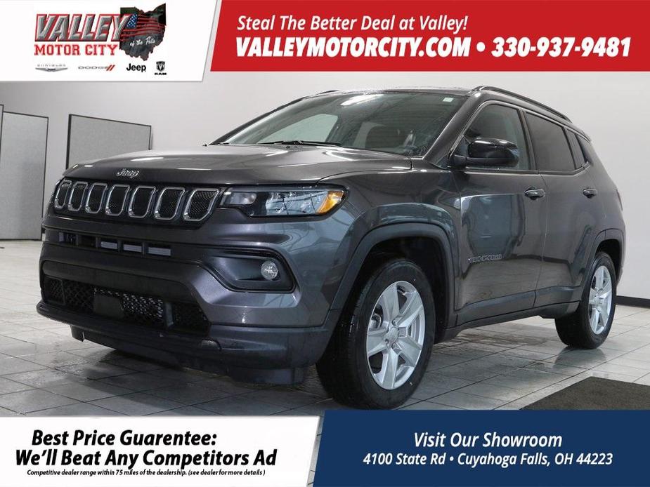 used 2022 Jeep Compass car, priced at $22,919