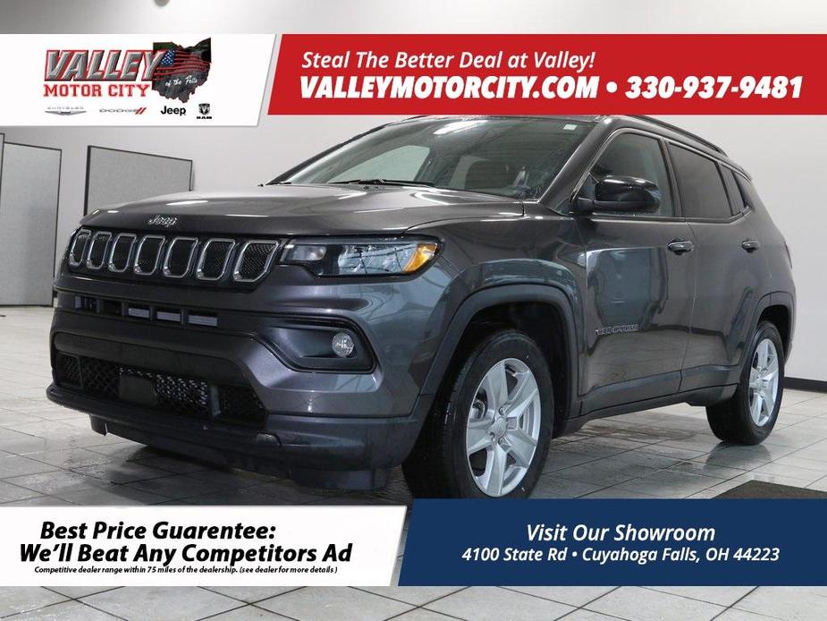 used 2022 Jeep Compass car, priced at $23,609