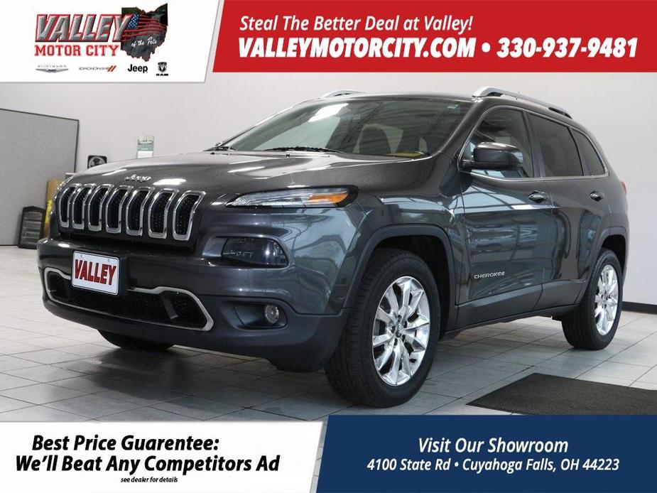 used 2015 Jeep Cherokee car, priced at $17,025