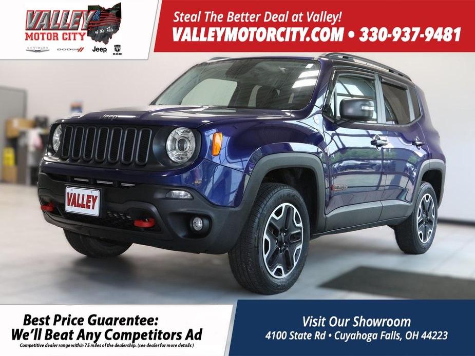used 2017 Jeep Renegade car, priced at $16,857