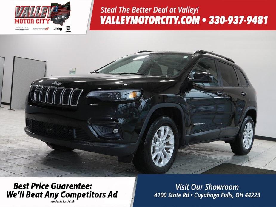 used 2022 Jeep Cherokee car, priced at $27,393