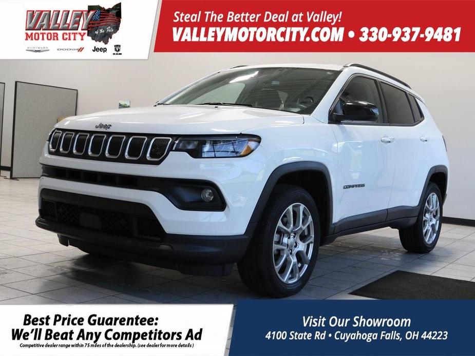 used 2022 Jeep Compass car, priced at $23,504