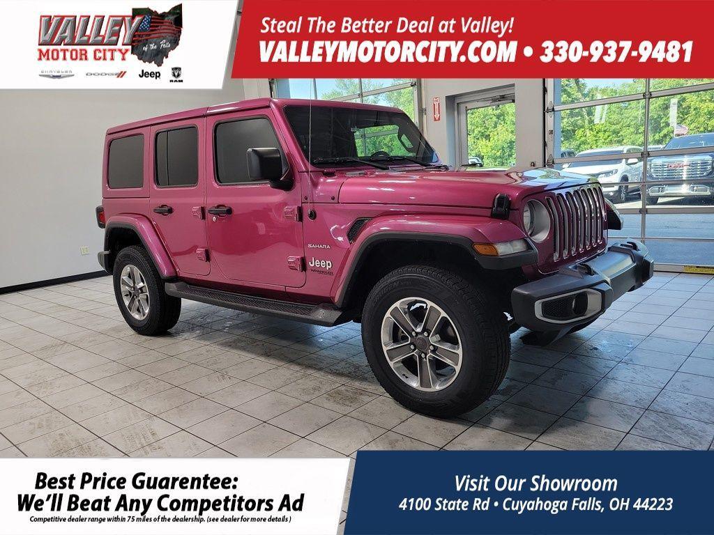 used 2022 Jeep Wrangler Unlimited car, priced at $34,999