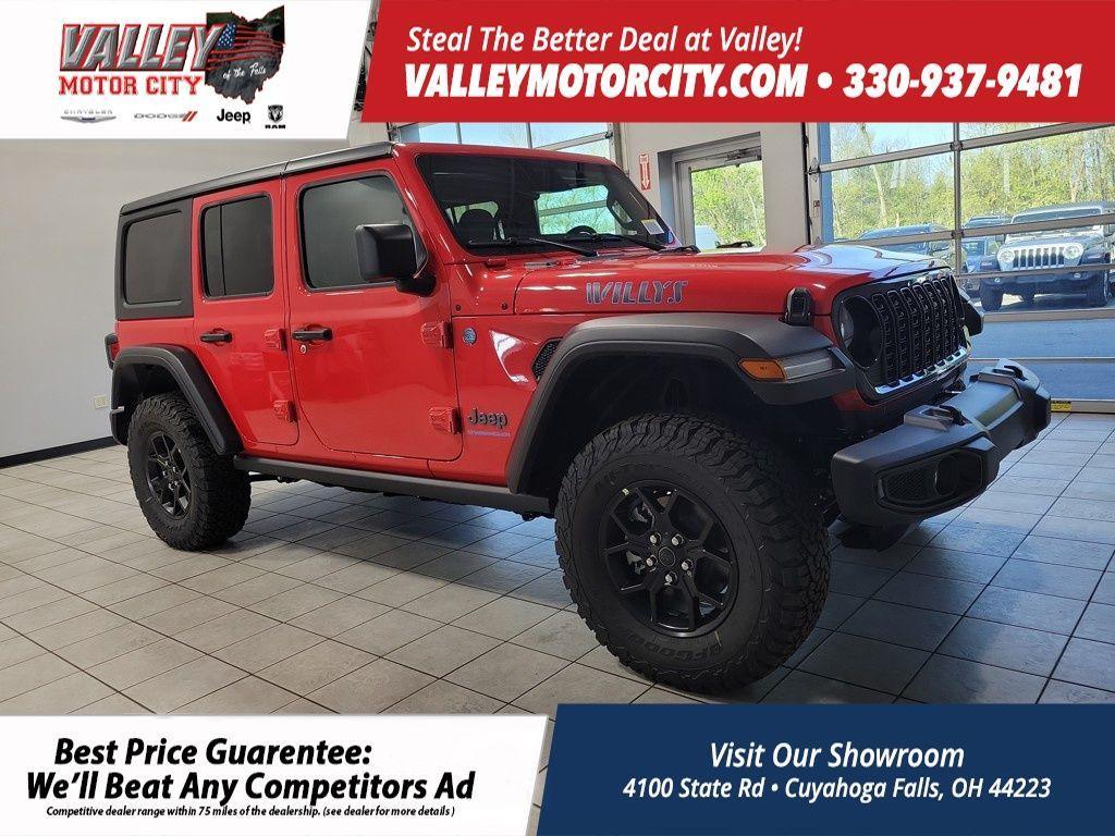 new 2025 Jeep Wrangler 4xe car, priced at $52,546
