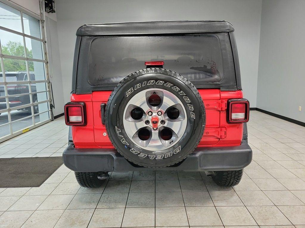 used 2019 Jeep Wrangler car, priced at $23,600