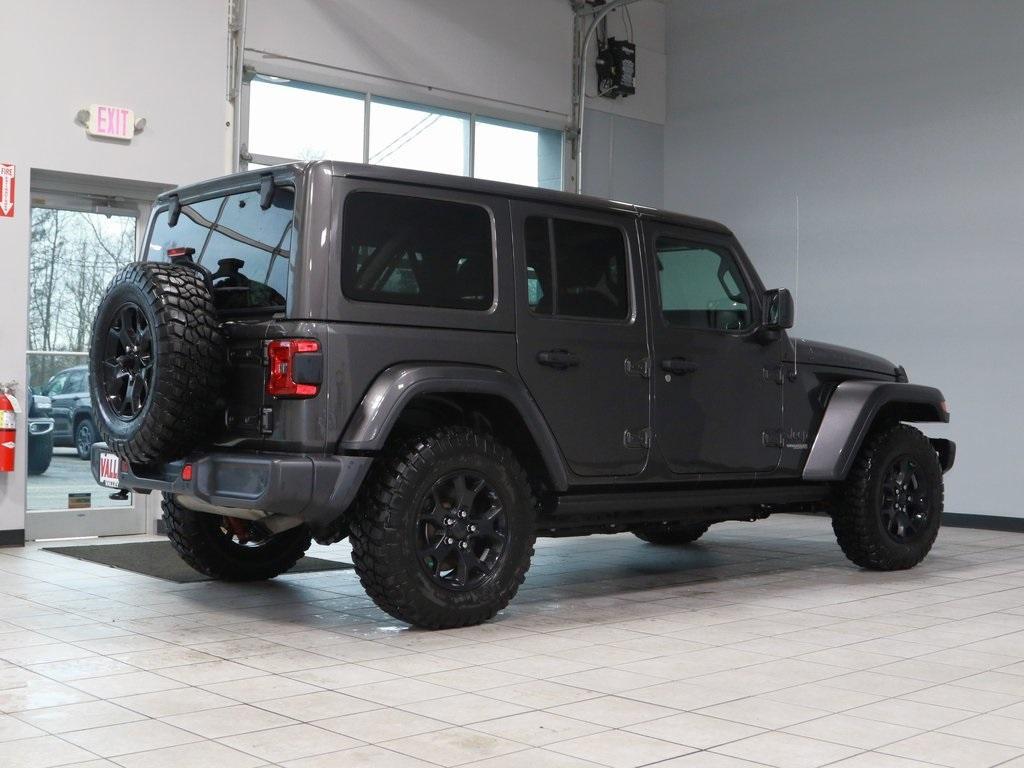 used 2019 Jeep Wrangler Unlimited car, priced at $24,960