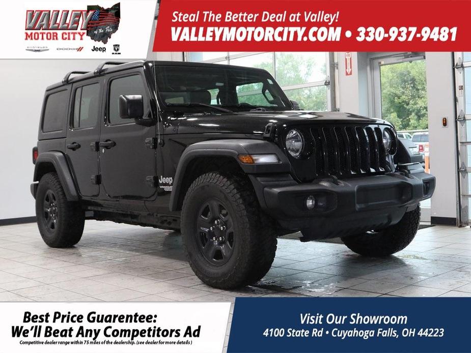 used 2018 Jeep Wrangler Unlimited car, priced at $21,500