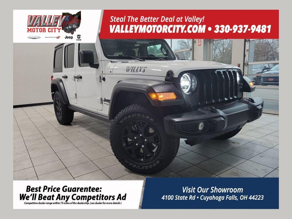 used 2022 Jeep Wrangler Unlimited car, priced at $29,999