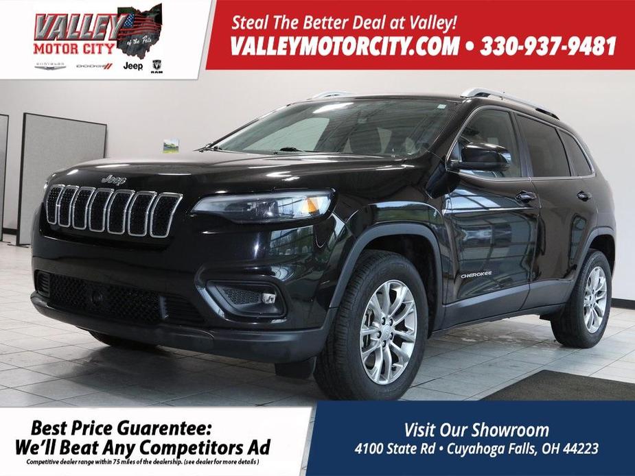 used 2021 Jeep Cherokee car, priced at $19,314